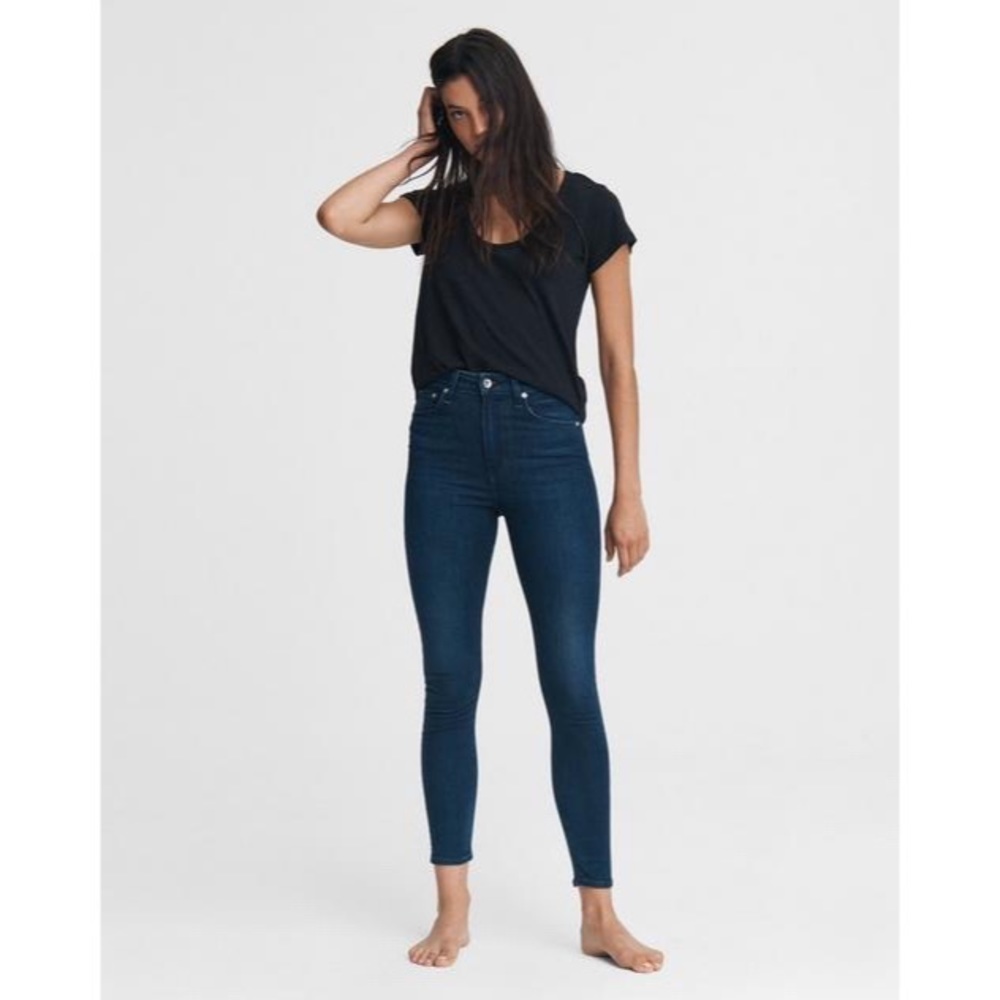 Rag & Bone VIOLA NINA HIGH-RISE ANKLE SKINNY NWT